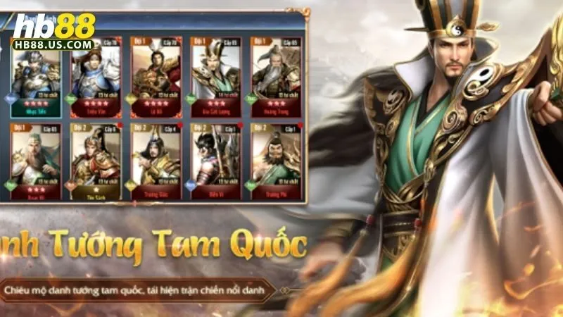 Tam Quốc Tranh Hùng: Trải Nghiệm Game Nổ Hũ Đầy Kịch Tính 3 Tam quốc tranh hùng